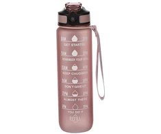 Motyvuojanti gertuvė su laiko žyma, 1000 ml, rožinė