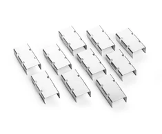 Mounting bracket for TRACKO rails, stainless steel, 10 pcs.