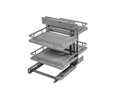 MovixPro retractable corner for cabinet with front 500 mm anthracite RAL 7024