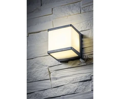 NARIN LED šviestuvas 10W, 1000lm, IP54, AC220-240V, 50/60Hz, 4000K, juodas