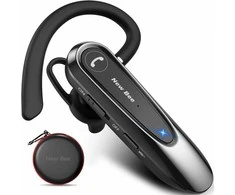 Ausinės New Bee B45 Bluetooth 5.0 - belaidė ausinė / laisvų rankų įranga, juoda