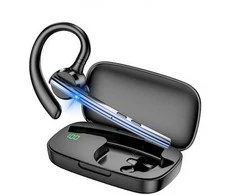 New Bee M54 Bluetooth 5.1 - belaidė ausinė / laisvų rankų įranga, juoda