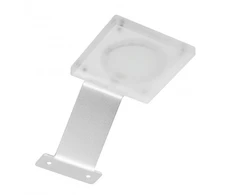 NOELIA SQUARE LUMINAIRE ON BOOM, Cold Baltas 12V DC, 3.0W, SMD3528, 24 LEDs