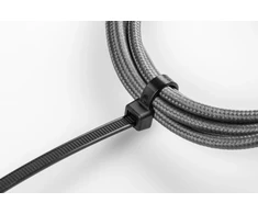 Nylon Cable Ties 4.8 x 200 mm, 25 pcs, Juodas