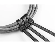 Nylon Cable Ties 7.6 x 500 mm, 25 pcs, Juodas