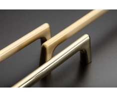 OCTAVIO zamak handle, C=128 mm, auksinis, brushed