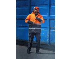 Orange ADEL insulated warning jacket oranžinis M (50)