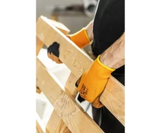 Orange Oranžinis LYCK insulated latex coated pirštinės oranžinis 11
