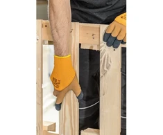 Orange Oranžinis LYCK insulated latex coated pirštinės oranžinis 11