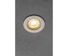 GTV PARMA lubinis taškinis šviestuvas, IP20, apvalus, inox, TYPE 2114