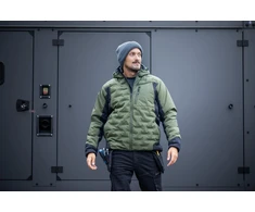 PAUL insulated jacket with hood olive S (48)