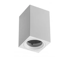 Paviršinis šviestuvas SENSA MINI, aliuminis, 70x70x115, IP20, maks. 50 W, kvadratinis, bal