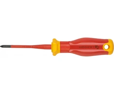 Phillips screwdriver PZ1 80 mm, 1000V, SLIM, S2