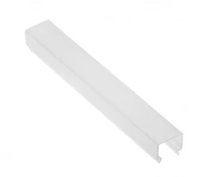 Pieno kvadrato formos dangtis LED profiliui GLAX Mini 2 m