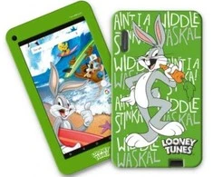 Planšetinė eSTAR 7" su Looney Tunes silikoniniu dėklu, Žalios spalvos (Pažeista pakuotė)