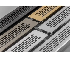 Plinth vent (small 245mm) baltas