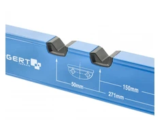 Hogert Technik Plumber's spirit level 700 mm