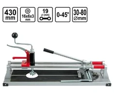 Vorel Toya Sa Poland Plytelių pjaustymo staklytės | 3 funkcijos | 430 mm (00320)