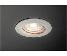 PORTO ceiling spotlight, IP20, round, baltas, TYPE 5514