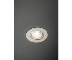 PORTO ceiling spotlight, IP20, round, baltas, TYPE 5514