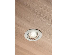 Lubinis šviestuvas PORTO-K ceiling spotlight, IP20, round, baltas, angle-adjustable, TYPE 5515