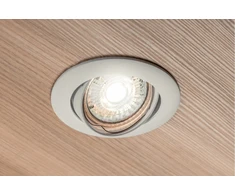 Lubinis šviestuvas PORTO-K ceiling spotlight, IP20, round, baltas, angle-adjustable, TYPE 5515