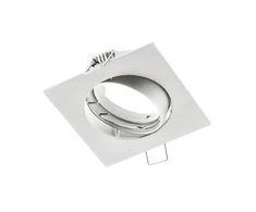 Lubinis šviestuvas PORTO-K ceiling spotlight, IP20, square, baltas, angle adjustable, TYPE DT10
