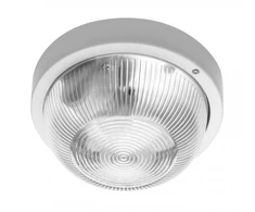 Lubinis šviestuvas Priekinis šviestuvas IBIZA, maks. 40W, E27, AC220-240V, 50-60Hz, IP44, ABS/stiklas, baltas