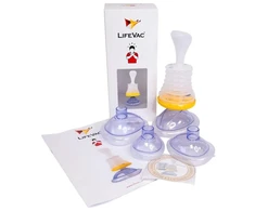 Prietaisas užspringus LifeVac namų rinkinys