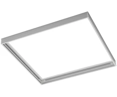 Rėmas LED plokščių 60x60 cm (TYPU KING, PRINCE, INNOVO) paviršiniam montavimui, be varžto
