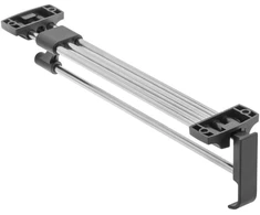 Retractable hanger large l-250 plastikas mount (chrome)