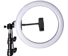 RoGer RING LED Ring Lamp with Tripod (Pažeista pakuotė)