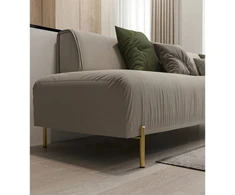 RONDA foot, height 150 mm, brushed auksinis