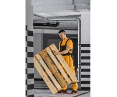 ROSSEL Hi visibility poliesterio marškinėliai oranžiniai L (52)