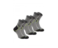 SAAR short socks light pilka/žalias 45-46 (3 pairs/pack)
