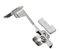 Self-closing hinge/hydraulic angular 45° roller H=0