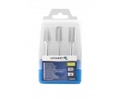 Grąžtas Rotacinių grąžtų metalui rinkinys, 3 vnt., HT6D580, Hogert