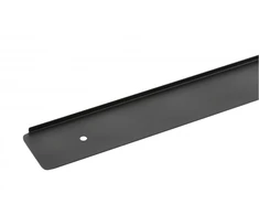 Side moulding (38 mm) left, juodas