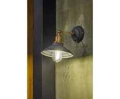 Sieninis šviestuvas LORET+ su jungikliu, 7901, AC220-240V, 50/60Hz, 1*E27, maks.40W, skers