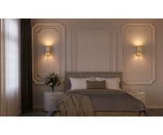 Sieninis šviestuvas NESTO 2, 6120, AC220-240V, 50/60Hz, 1*E27, maks. 40W, kreminis