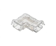Skaidri jungtis COB juostoms 8 mm 90-ies kampu