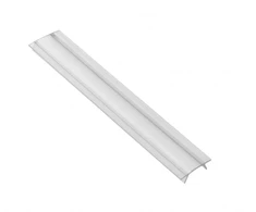 skaidrus dangtelis LED profiliui GLAX Mini 3,05 m