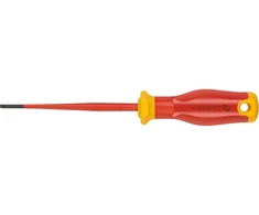 Slotted screwdriver 3x100 mm, 1000V, SLIM, S2