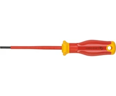 Slotted screwdriver 4x100 mm, 1000V, SLIM, S2