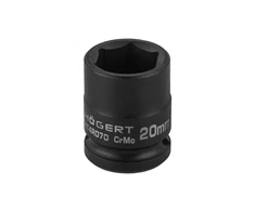 Smūginis lizdas 1/2" 20 mm trumpas