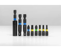 HOGERT Antgalių ir smūginių antgalių rinkinys 4 mm - 13 mm, 21 vnt.