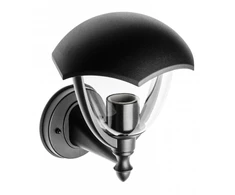 Sodo šviestuvas GRANDE-AU, E27, MAX.60W, IP54, AC220-240V, 50-60Hz, plokščias, juodas