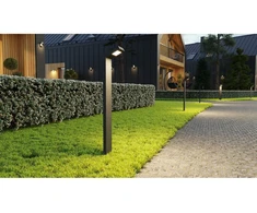 Sodo šviestuvas LONDON LED,10W,720lm,IP54,AC220-240V,50/60Hz,4000K,tiesus stulpas, 78 cm,