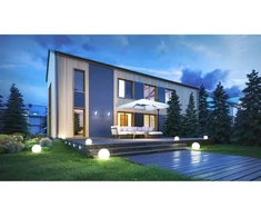 GTV Sodo šviestuvas MARMO 38, E27, MAX.20W, IP65, AC220-240V, 50-60Hz, 38cm, PE