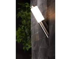 GTV Sodo šviestuvas MILAN-U, E27, MAX.40W, IP54, AC220-240V, 50-60Hz, įstrižainė, inox